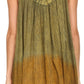 Sakkas Merida Ombre Relaxed Fit Sleeveless V-Neck Blouse