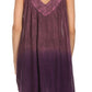 Sakkas Merida Ombre Relaxed Fit Sleeveless V-Neck Blouse