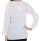 Sakkas Paisley Embroidered Cotton Long Sleeve Blouse
