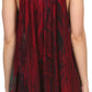 Sakkas Loonmiya Long Tall Embroidered Batik Sleeveless Tank Top Shirt Blouse Top