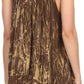 Sakkas Loonmiya Long Tall Embroidered Batik Sleeveless Tank Top Shirt Blouse Top