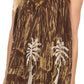 Sakkas Loonmiya Long Tall Embroidered Batik Sleeveless Tank Top Shirt Blouse Top
