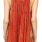 Sakkas Silvia Sleeveless V-neck Printed Tank Top Blouse