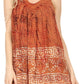 Sakkas Silvia Sleeveless V-neck Printed Tank Top Blouse