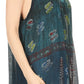 Sakkas Chiara Two Tone Sleeveless V-neck Tank Top Blouse