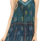 Sakkas Chiara Two Tone Sleeveless V-neck Tank Top Blouse