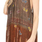 Sakkas Chiara Two Tone Sleeveless V-neck Tank Top Blouse