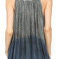 Sakkas Chiara Two Tone Sleeveless V-neck Tank Top Blouse