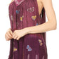 Sakkas Chiara Two Tone Sleeveless V-neck Tank Top Blouse