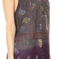 Sakkas Chiara Two Tone Sleeveless V-neck Tank Top Blouse