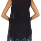 Sakkas Wild Raven Batik Hi Lo Blouse / Tunic
