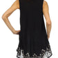 Sakkas Wild Raven Batik Hi Lo Blouse / Tunic