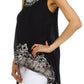 Sakkas Wild Raven Batik Hi Lo Blouse / Tunic