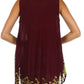 Sakkas Wild Raven Batik Hi Lo Blouse / Tunic