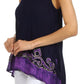 Sakkas Wild Raven Batik Hi Lo Blouse / Tunic