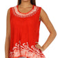 Sakkas Wild Raven Batik Hi Lo Blouse / Tunic