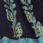 Sakkas Women's Embroidered Batik Gauzy Rayon Tunic Blouse