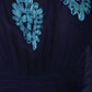 Sakkas Women's Embroidered Batik Gauzy Rayon Tunic Blouse