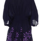 Sakkas Women's Embroidered Batik Gauzy Rayon Tunic Blouse