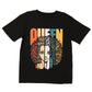 Sakkas Esi Unisex African American T-shirt Printed Kente Tee Short Sleeve