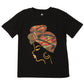 Sakkas Esi Unisex African American T-shirt Printed Kente Tee Short Sleeve