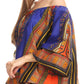 Sakkas Efua Wax Ankara Dutch African Print Pirate Casual Top Colorful