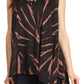Sakkas Jaida Elegant High Low Tie Dye Tank Top