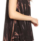 Sakkas Jaida Elegant High Low Tie Dye Tank Top