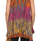 Sakkas Jaida Elegant High Low Tie Dye Tank Top