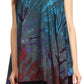 Sakkas Jaida Elegant High Low Tie Dye Tank Top