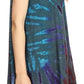 Sakkas Jaida Elegant High Low Tie Dye Tank Top