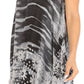 Sakkas Marin Women's Sleeveless Loose Boho Casual Tank Top Blouse Tie-dye & Batik