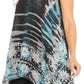 Sakkas Marin Women's Sleeveless Loose Boho Casual Tank Top Blouse Tie-dye & Batik