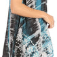 Sakkas Marin Women's Sleeveless Loose Boho Casual Tank Top Blouse Tie-dye & Batik
