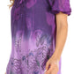 Sakkas Petra Women's Casual Loose Flared Corset Short Sleeve Lace Blouse Top Tunic