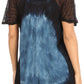 Sakkas Petra Women's Casual Loose Flared Corset Short Sleeve Lace Blouse Top Tunic