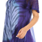 Sakkas Petra Women's Casual Loose Flared Corset Short Sleeve Lace Blouse Top Tunic