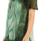 Sakkas Petra Women's Casual Loose Flared Corset Short Sleeve Lace Blouse Top Tunic