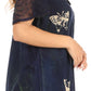 Sakkas Petra Women's Casual Loose Flared Corset Short Sleeve Lace Blouse Top Tunic