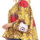 Sakkas Abree Off-shoulder Short Sleeve  Blouse Top Ankara Wax Dutch African Print