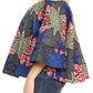 Sakkas Abree Off-shoulder Short Sleeve  Blouse Top Ankara Wax Dutch African Print