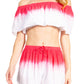 Sakkas Jackie Women's Bandeau and Shorts set Off the Shoulder Summer Strapless