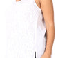 Sakkas Soffe Women's Casual Summer  Sleeveless Floral Cotton Tank Top Blouse Light