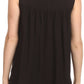 Sakkas Devika Sleeveless Tank Top Batik Blouse With Embroidery