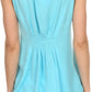 Sakkas Koonya Long Light Scoop Neck Nature Embroidered Sleeveless Tank Top Blouse