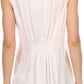 Sakkas Koonya Long Light Scoop Neck Nature Embroidered Sleeveless Tank Top Blouse