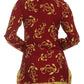 Sakkas Callie Anchor Long Sleeve Cotton Tunic Blouse