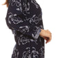 Sakkas Callie Anchor Long Sleeve Cotton Tunic Blouse