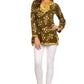 Sakkas Callie Anchor Long Sleeve Cotton Tunic Blouse