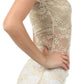 Sakkas Stretch Floral Lace Cap Sleeve Tunic Length Tee - Made in USA